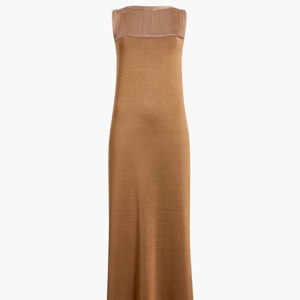 KHAITE Brown Maxi Dress, brand new with tags - Picture 2 of 4